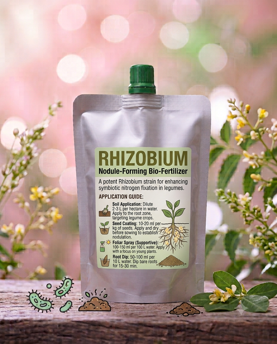 Rhizobium Nitrogen fixation, - Natural Farming Improve soil fertility